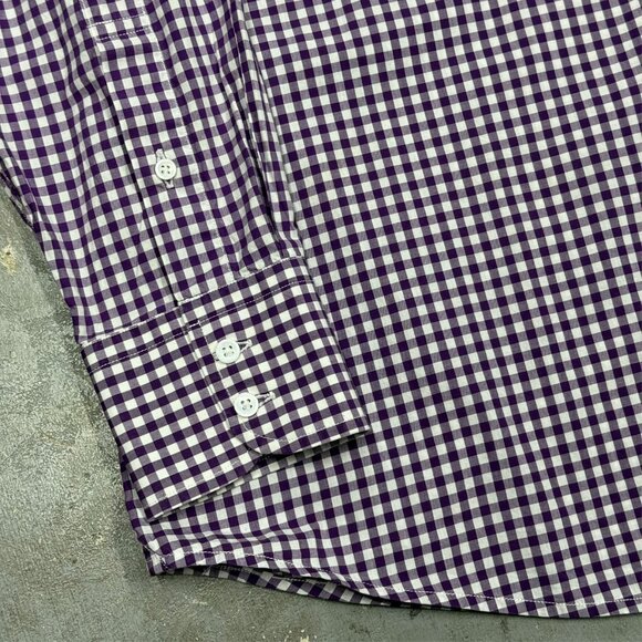 Spier & Mackay Handmade Dress Shirt Custom Check Long Sleeve Cotton 43 17 XL - Picture 3 of 10